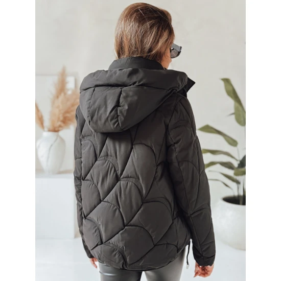 Moteriška žieminė juodos spalvos striukė Silma Moteriškos striukės