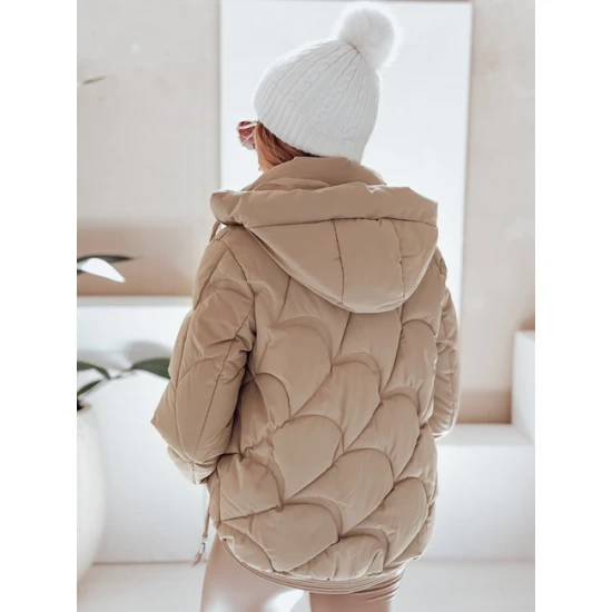 Moteriška žieminė rusvos spalvos striukė Silma Moteriškos striukės