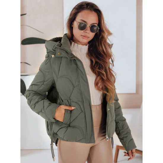 Moteriška žieminė chaki spalvos striukė Silma Moteriškos striukės