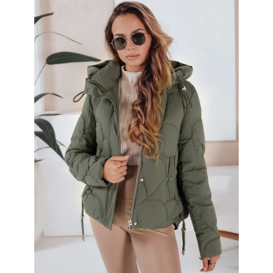 Moteriška žieminė chaki spalvos striukė Silma Moteriškos striukės