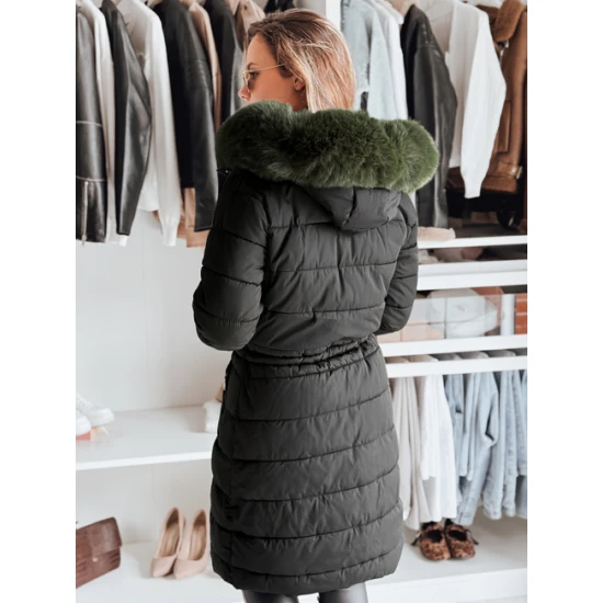 Moteriška juoda žieminė striukė Trend Striukės