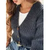 Women's blue knitted cardigan Lorel Women's sweaters
