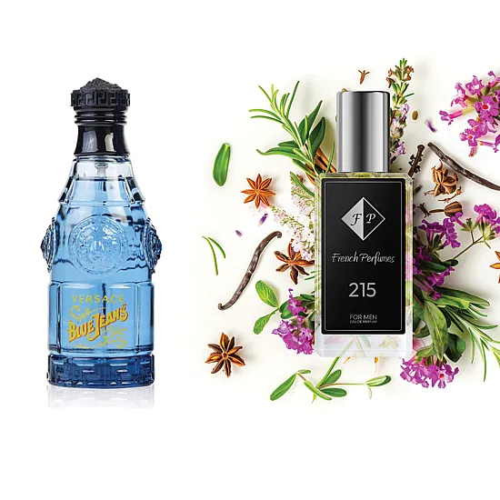 Nr215 kvepalai įkvėpti Versace - Blue Jeans 104 ml