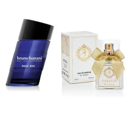 AJ Deluxe Nr222 kvepalai įkvėpti Bruno Banani – Magic Man 33 ml