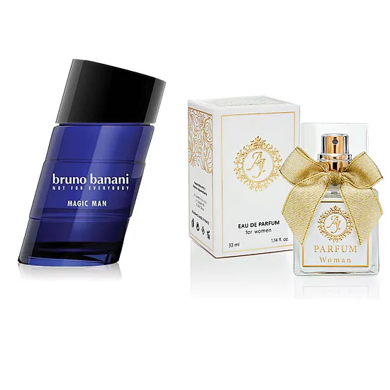 AJ Deluxe Nr222 kvepalai įkvėpti Bruno Banani – Magic Man 33 ml AJ Deluxe Vyrams French Perfumes