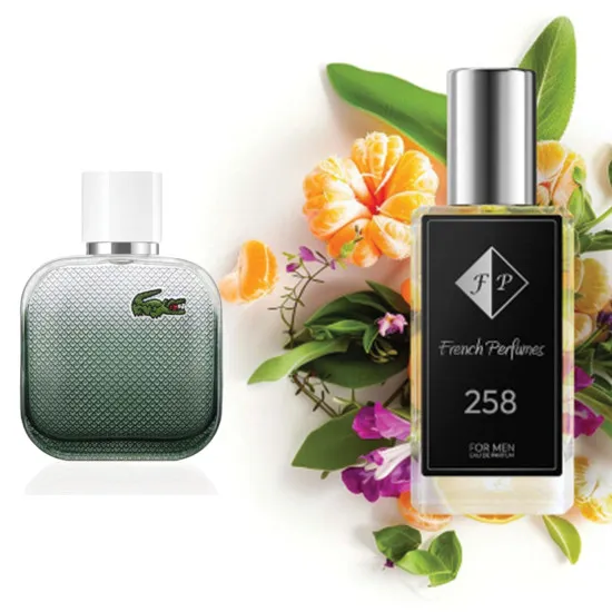 Nr258 kvepalai įkvėpti Lacoste L.12.12 Blanc Eau Intense 104 ml