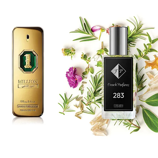 Nr283 kvepalai įkvėpti Paco Rabanne - 1 Million Golden Oud 60 ml