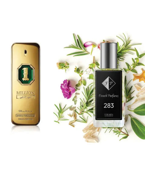 Nr283 kvepalai įkvėpti Paco Rabanne - 1 Million Golden Oud 33 ml