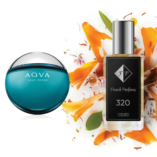 Nr320 kvepalai įkvėpti Bvlgari - Aqva 60 ml