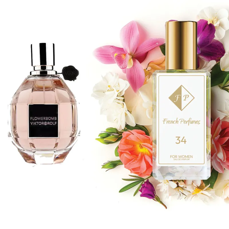 Nr. 34 kvepalai įkvėpti  Viktor & Rolf - Flowerbomb 60 ml
