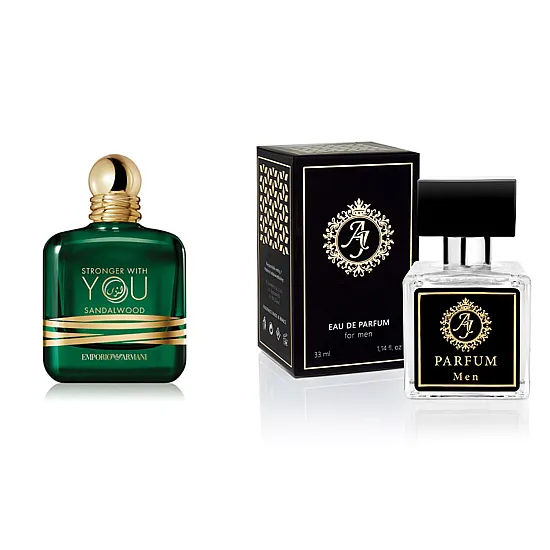 AJ Deluxe Nr343 kvepalai įkvėpti Armani - Stronger With You Sandalwood Edp 100 ml AJ Deluxe Vyrams French Perfumes