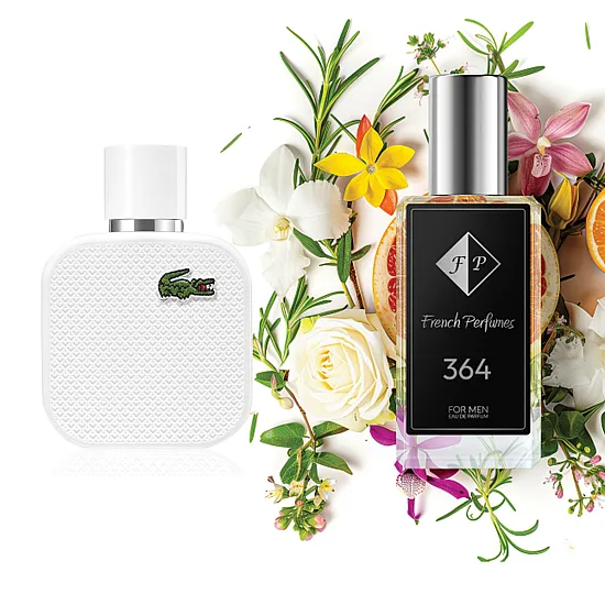 Nr364 kvepalai įkvėpti Lacoste - L.12.12 Blanc 33 ml