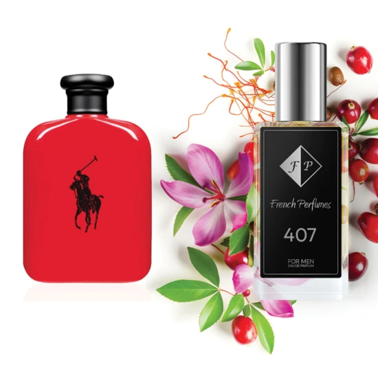 Nr407 kvepalai įkvėpti Ralph Lauren - Polo Red 2 ml