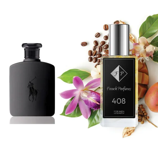 Nr408 kvepalai įkvėpti Ralph Lauren - Polo Double Black 33 ml