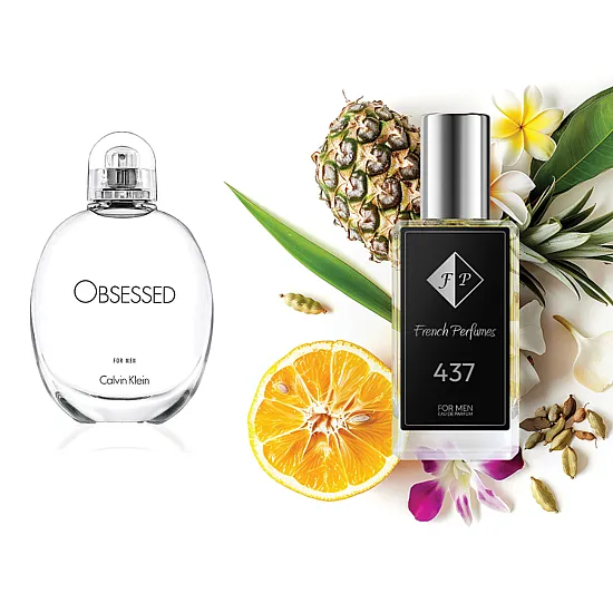 Nr437 kvepalai įkvėpti Calvin Klein - Obsessed for Men 33 ml