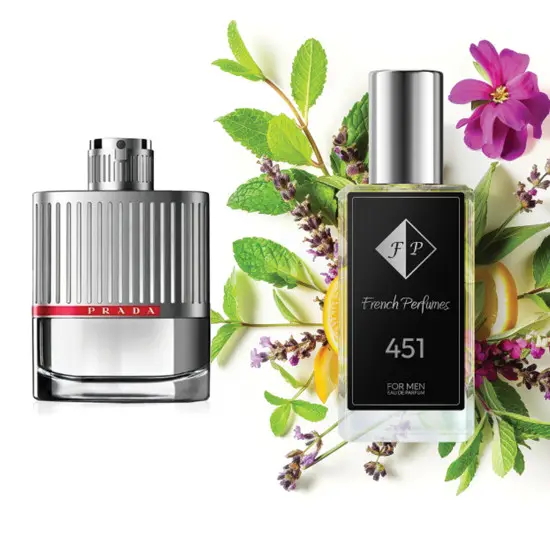Nr451 kvepalai įkvėpti Prada - Luna Rossa 2 ml