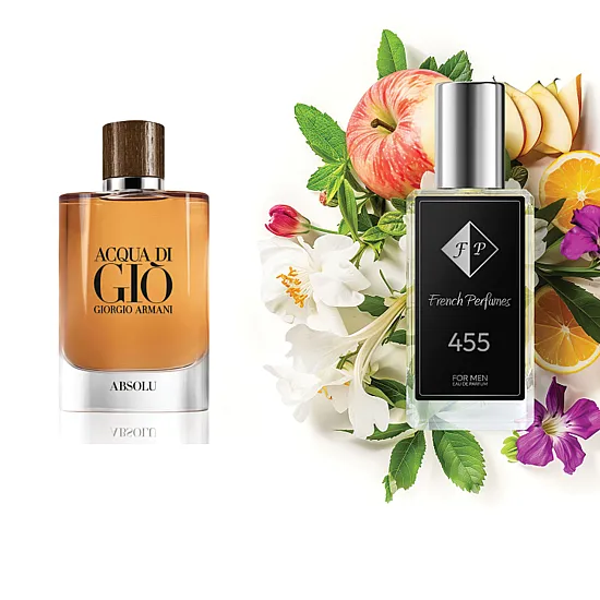 Nr455 kvepalai įkvėpti Armani - Acqua di Gio Absolu 104 ml