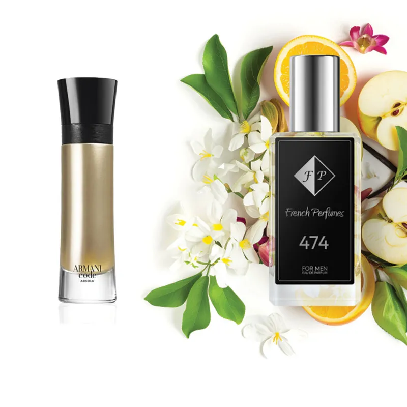 Nr474 kvepalai įkvėpti Armani - Code Absolu 2 ml