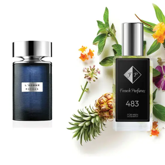 Nr483 kvepalai įkvėpti Rochas - L’Homme Rochas 60 ml