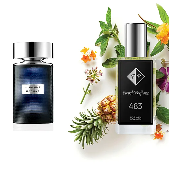 Nr483 kvepalai įkvėpti Rochas - L’Homme Rochas 2 ml