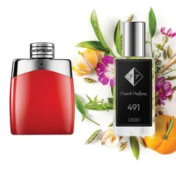 Nr491 kvepalai įkvėpti Montblanc - Legend Red 60 ml