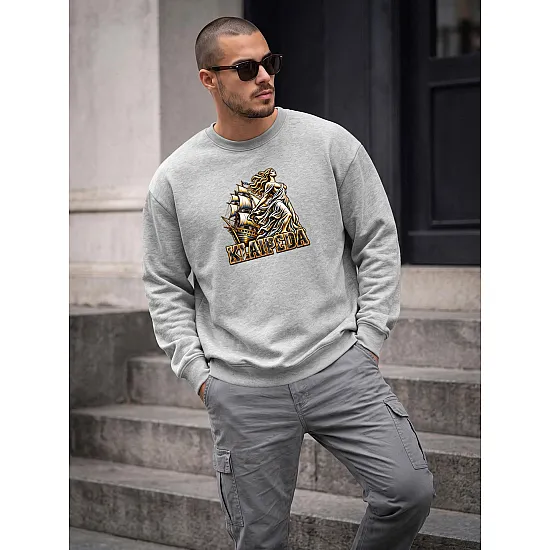 Men's Light Gray Sweater, Klaipėda
