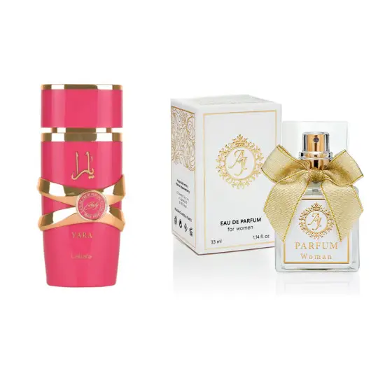 AJ Deluxe Nr786 kvepalai įkvėpti Lattafa Yara Candy 100 ml AJ Deluxe Moterims French Perfumes