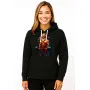 Czarna bluza z kapturem Sporty Santa Claus