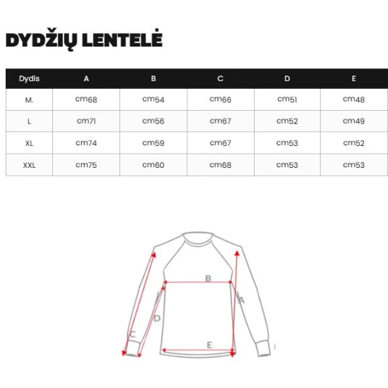 Vyriškas juodas megztinis Wilson