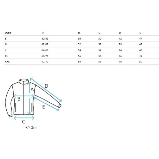 Moteriška dygsniuota rusva striukė Moli Moteriškos striukės