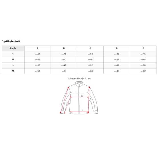 Moteriška juodos spalvos striukė Albi Moteriškos striukės