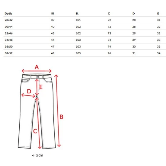 Vyriškos juodos spalvos kelnės Džinsai ir Jogeriai