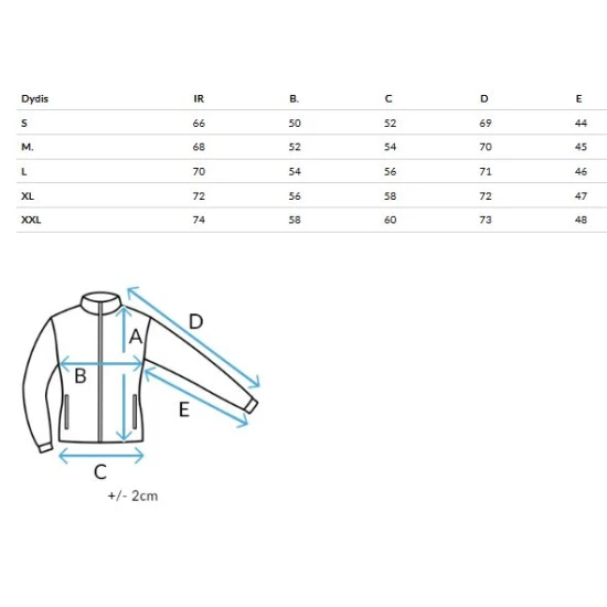 Moteriška rusva striukė su gobtuvu Stela Moteriškos striukės
