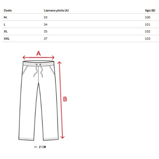 Vyriškos tamsiai pilkos laisvalaikio kelnės Danny Laisvalaikio kelnės