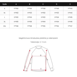 Tamsiai pilkas moteriškas komplektas su gobtuvu Kornel