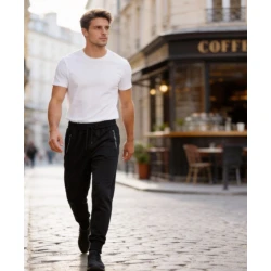 Vyriškos juodos kelnės Rene