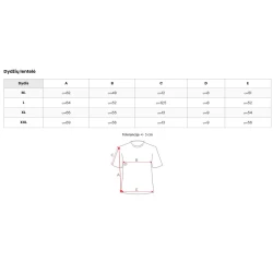 Vyriški pilki/juodi marškinėliai Arnol