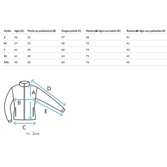 Moteriška rusva pereinamojo sezono striukė Aron Moteriškos striukės