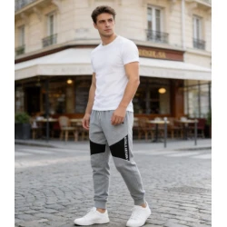 Vyriškos šviesiai pilkos kelnės Arton