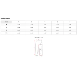 Vyriški juodi šortai Detroit