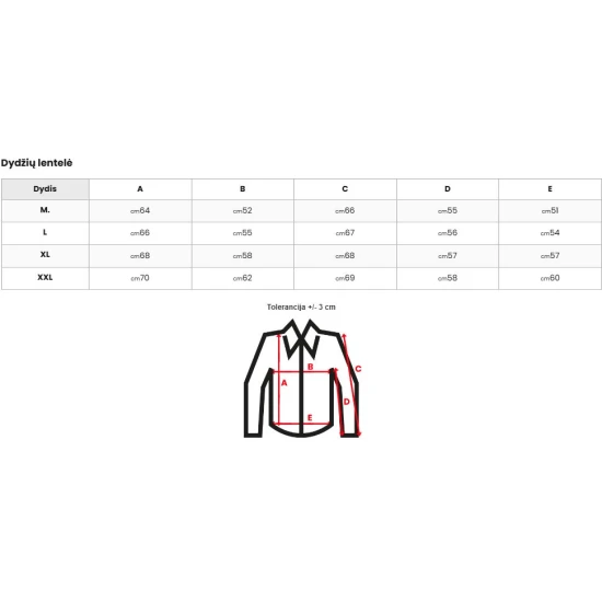 Vyriški languoti raudoni marškiniai Benet Marškiniai