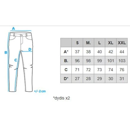 Vyriški juodi džinsai Andre
