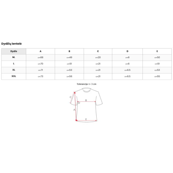 Vyriški juodi marškinėliai Max Marškinėliai su užrašais