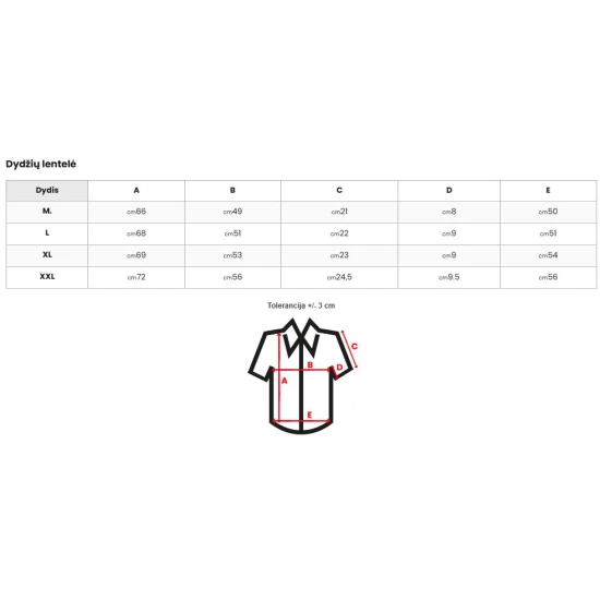 Vyriški juodi polo marškinėliai Tice POLO marškinėliai