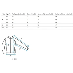 Šviesiai pilka moteriška striukė Moli