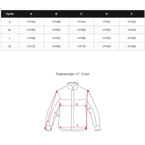 Bordo spalvos dygsniuota striukė Sofia Moteriškos striukės