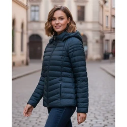 Moteriška tamsiai mėlyna striukė Kaja