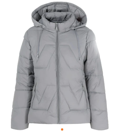 Pilkos spalvos moteriška striukė Mija Moteriškos striukės