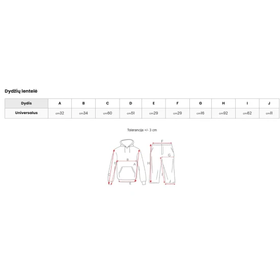 Moteriškas juodas dviejų dalių komplektas Sara Moteriški komplektai