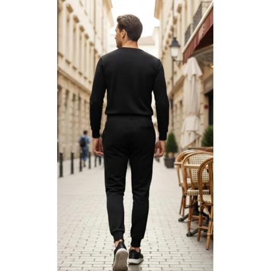 Vyriškos juodos kelnės Reben
